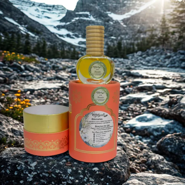 Rontyali Himadri Attar | Artisan-distilled Mukhallat Rizali (Sacred Mountain Blend)