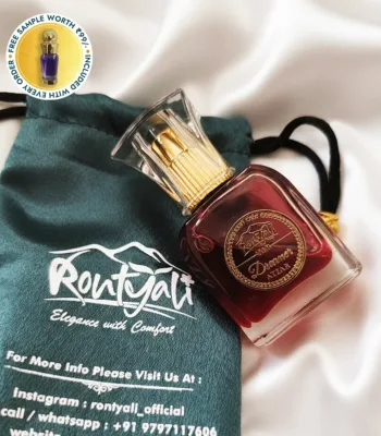 Rontyali DREAMER Attar: Fruity Floral Perfume Oil - Pomegranate, Jasmine, Vanilla & Vetiver (10ml)