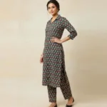 Block Printed Handmade Co-ord Multicolor Top